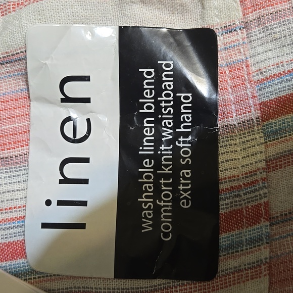 Dash Washable Linen Striped Shorts Size Small NWT - Picture 2 of 6